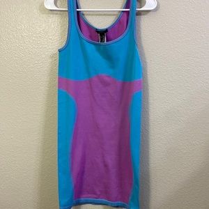 blue and purple forever 21 dress